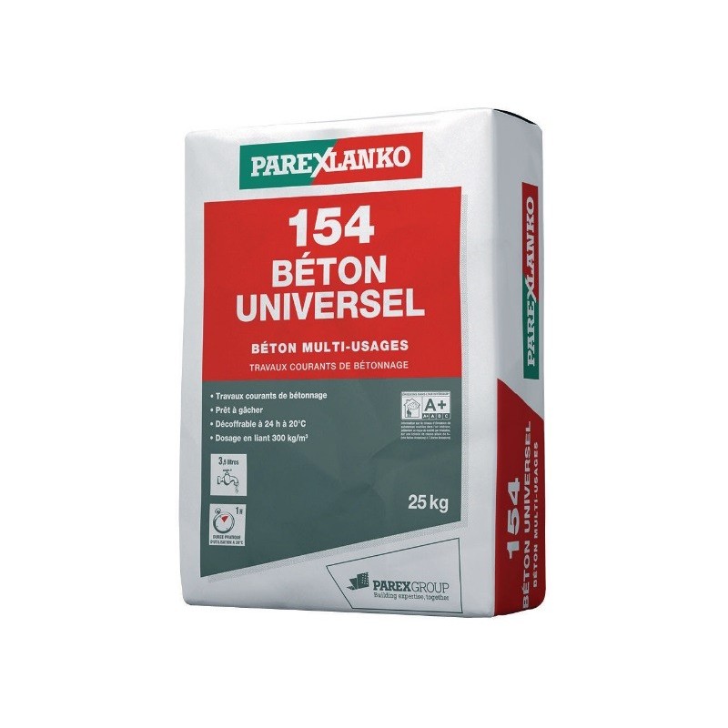 Beton universel pret a l emploi Parexlanko 35kgs en Drome Ardeche