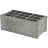 Moellon Creux 20x20x50 3 alvéoles B60