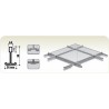 Entretoise Plafond Blanche T24 120cm