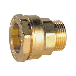 Connecteur laiton isolé cylindrique, 5 pôles, 1,5 - 10 mm² (233116)