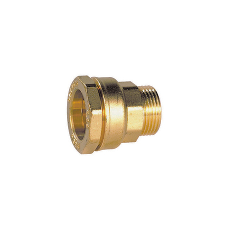 Connecteur laiton isolé cylindrique, 5 pôles, 1,5 - 10 mm² (233116)