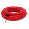 Gaine Annelée-Lisse TPC avec Tirefil Rouge Ø90mm