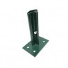Platine Support Poteau de Clôture Rigide Vert