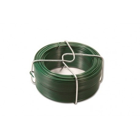 Rouleau Fil d’Attache Plastifié Vert en 100ml