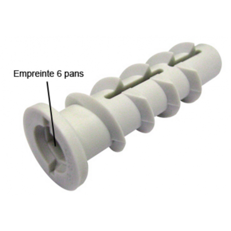 Boite de 25 Chevilles GB Béton Cellulaire Ø6 x 50