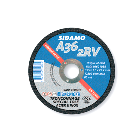 Disque Fer A36RV Ø115