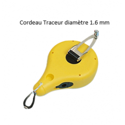 Cordeau Traceur Jaune Ø1.6mm x 30ml