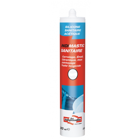 Cartouche 310ml Indimastic Sanitaire Translucide