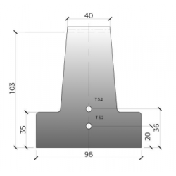 Poutrelle Précontrainte RS112