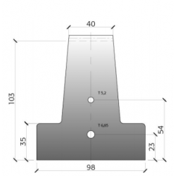 Poutrelle Précontrainte RS113