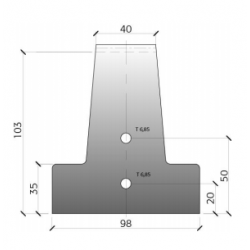 Poutrelle Précontrainte RS114