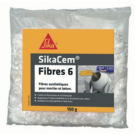 Dose 150 grs Sikacem Fibres 6mm