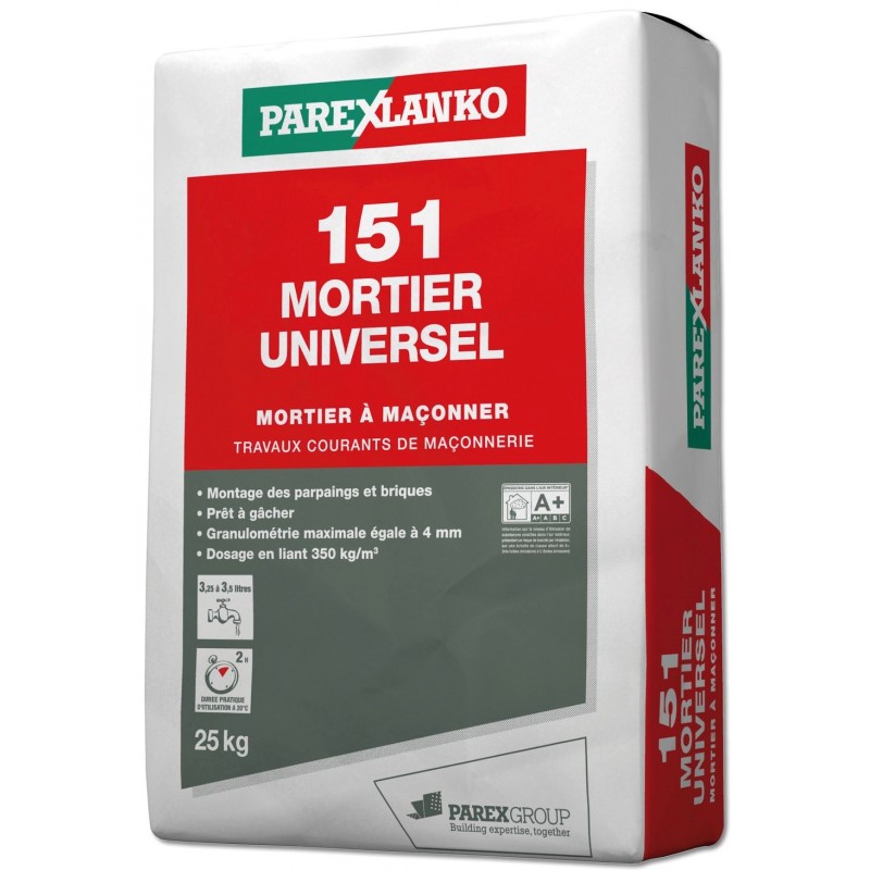 Mortier sac best sale