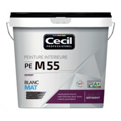 Bidon 5L Finition Mat EXPERT PE 55 M Blanc