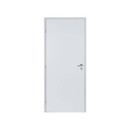 Bloc Porte 1 vantail Isoplane Prépeint Righini 204x93 cadre Neolys 74x49