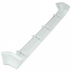 Angle Double Intérieur pour Bandeau PVC Blanc