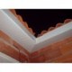 Angle Double Intérieur pour Bandeau PVC Blanc