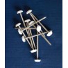 Boite de 100 Pointes de Fixation pour Bandeau PVC Blanche